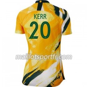Maillot de Foot Australie Sam Kerr 20 Domicile Coupe du monde féminine 2019